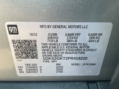 2023 GMC Yukon XL SLT