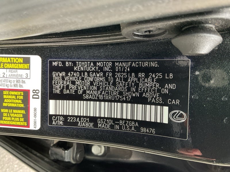 2024 Lexus ES ES 350