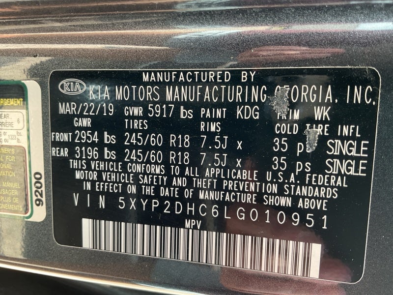 2020 Kia Telluride LX