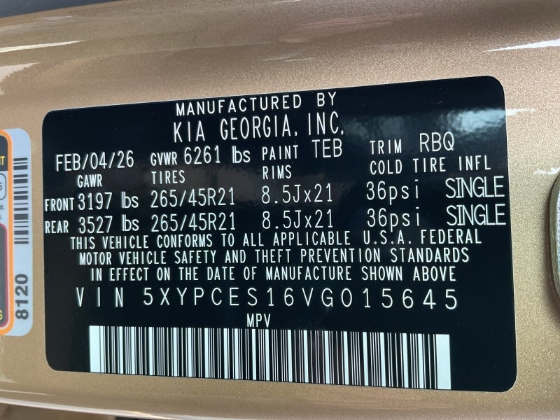 2027 Kia Telluride X-Line EX