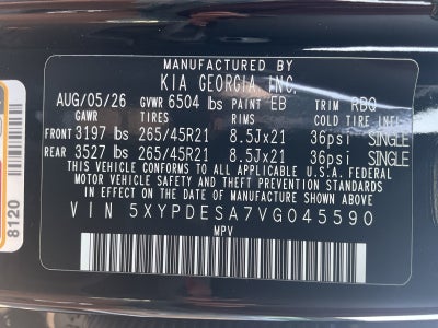 2027 Kia Telluride Hybrid X-Line SX