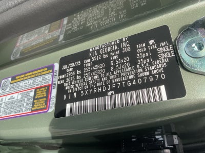 2026 Kia Sorento X-Line EX