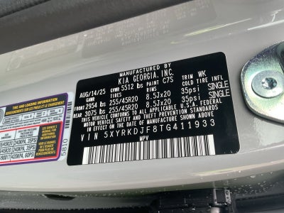 2026 Kia Sorento X-Line SX Prestige