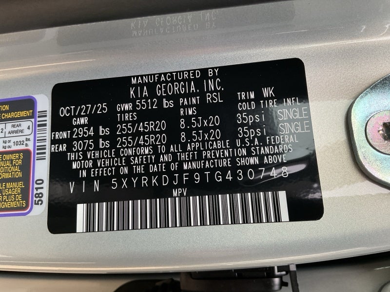 2026 Kia Sorento X-Line SX