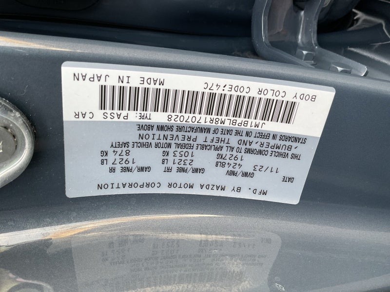 2024 Mazda Mazda3 Hatchback 2.5 S Carbon Edition