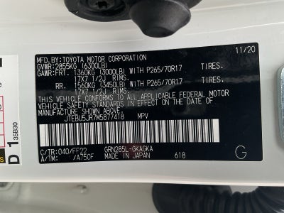 2021 Toyota 4Runner Trail Special Edition