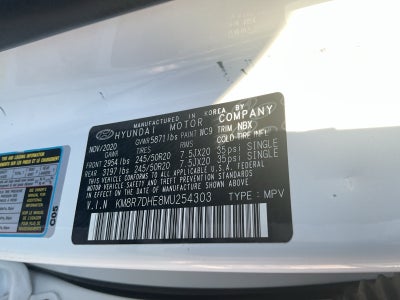 2021 Hyundai Palisade Calligraphy