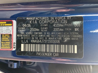 2026 Kia K5 Base