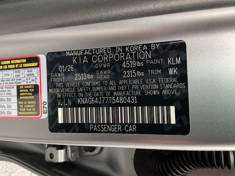 2026 Kia K5 GT-Line