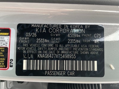 2026 Kia K5 GT-Line