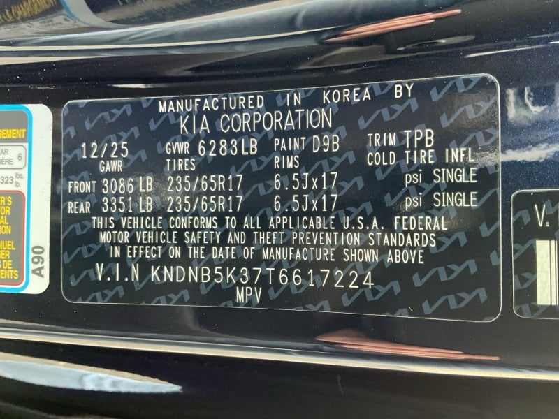 2026 Kia Carnival LXS