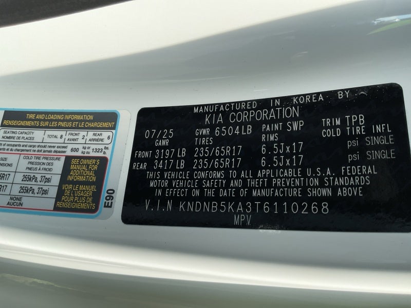 2026 Kia Carnival Hybrid LXS