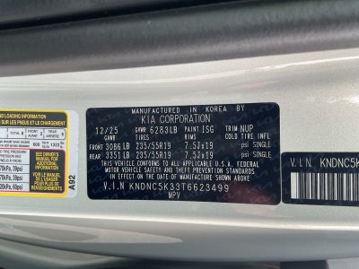 2026 Kia Carnival EX