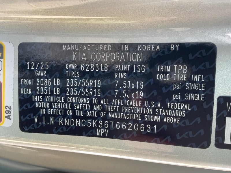2026 Kia Carnival EX