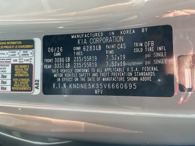 2027 Kia Carnival SX