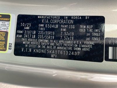 2026 Kia Carnival Hybrid SX
