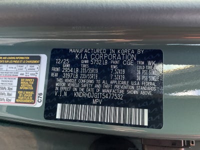 2026 Kia Sorento Hybrid EX