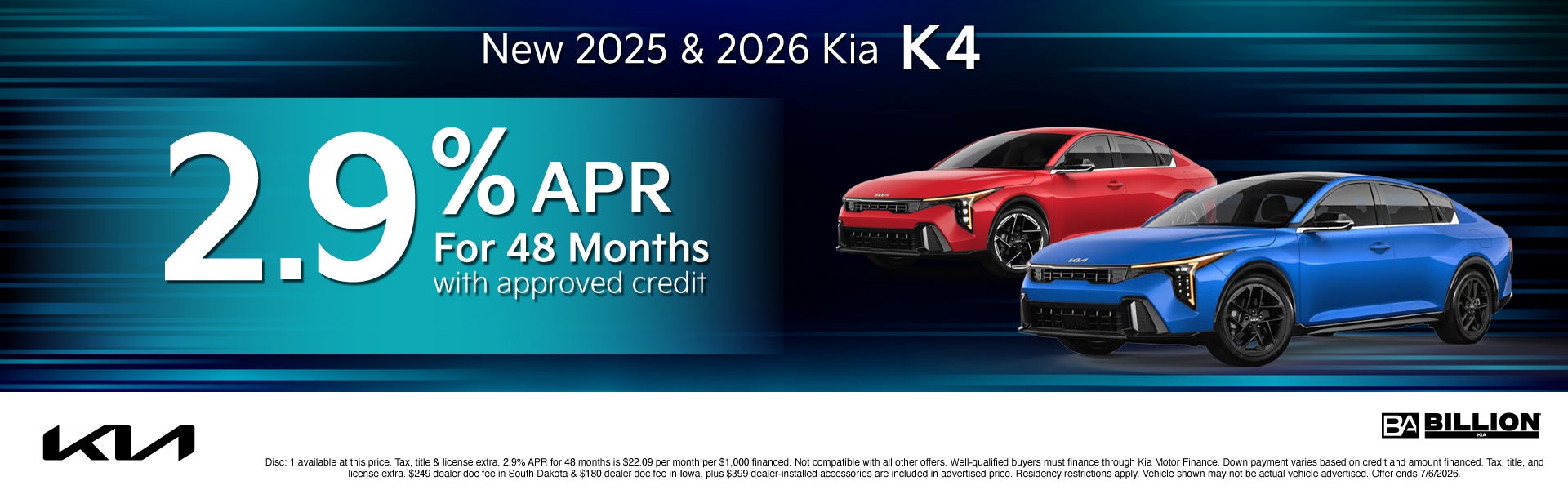 NEW 2025 & 2026 KIA K4