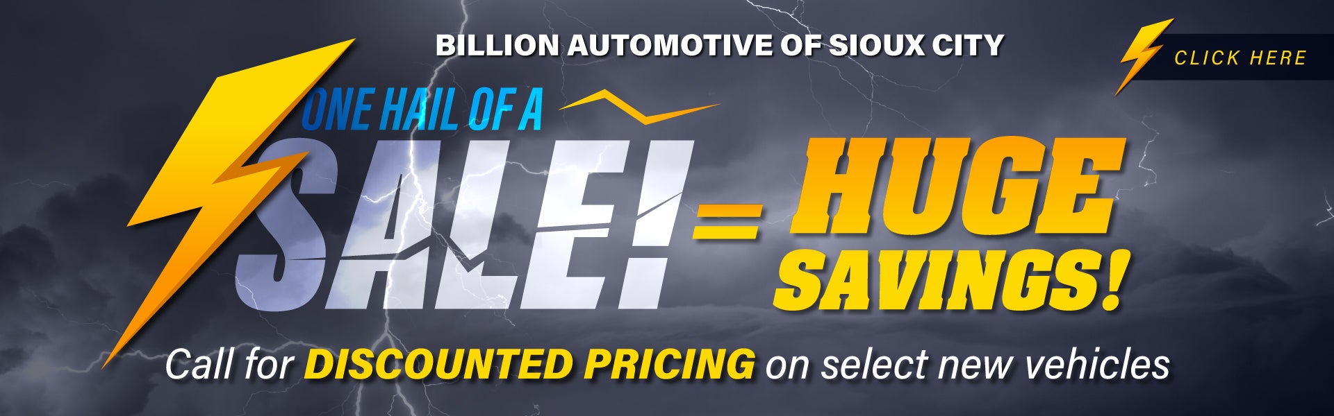 HAIL SALE