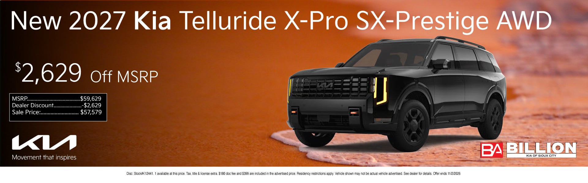 NEW 2027 KIA TELLURIDE X-PRO SX-PRESTIGE